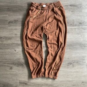 Y2K Nike Air “Chocolate Brown” Track Pants (Sz.M)
